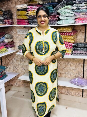Budget daily wear cotton kurthis MD13
