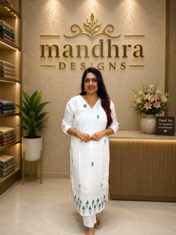 Mul chandheri off-white bloom MD53