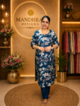 Soft vatikkan silk blooming co ord set MD56