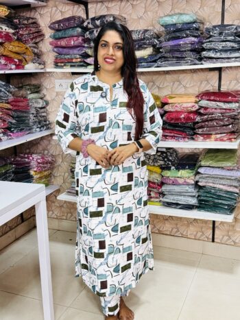 Mansoon spl daily wear co ord set MD45