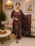 pure mul cotton churidhar set MD74