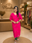 Muslin silk kurthi MD94